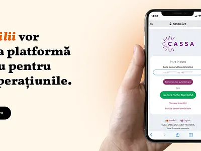 CASSA - Website & Presentation Video clean design digital graphic design motion graphics presentation video ui video website website design websitedesign