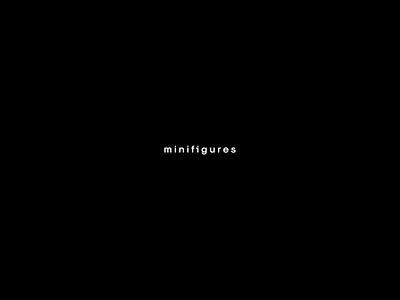 minifigures - Logo design brand branding design graphic design icon identity logo logotype symbol wordmark