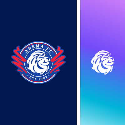 AREMA FC | Logo Redesign (unofficial) branding graphic design logo