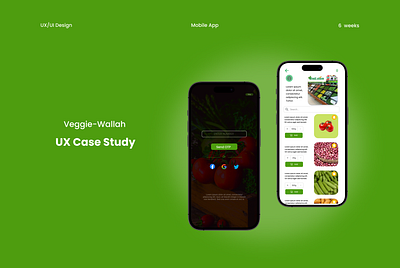 Vegitable Home Delivery App app design case study casestudy product ui ux