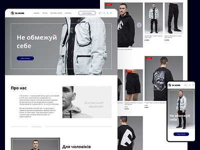 Website redesign The location design ui uiux ux web design