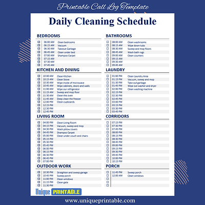 Cleaning Schedule Template Word Free Download cleaning design editable templates free templates graphic design printable printable templates schedule template templates