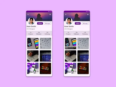 DailyUI - 006 006 adobexd dailyui design profile ui ux