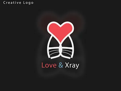 Love & Xray Logo Design art brand branding creative logo design designer graphic design graphic designer illustration illustrator logo logo design logo designer logo designs logo type logos love photoshop typography xray