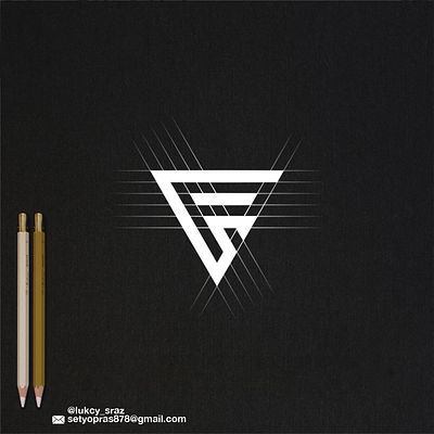 PS triangle logo branding design graphic design icon illustrator logo vector