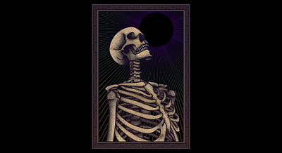 Undead Skull II (SOLD) artwork darkart design dotwork drawing graphic design illustration macabre skeleton skull skull art skullart skulls