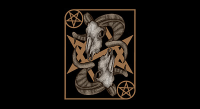 The Card of Macabre (For Sale) artwork card darkart design dotwork drawing graphic design illustration macabre macabre art macabreart poker skull skullart