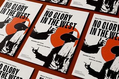 In the West Poster design graphic design music music poster poster poster design print