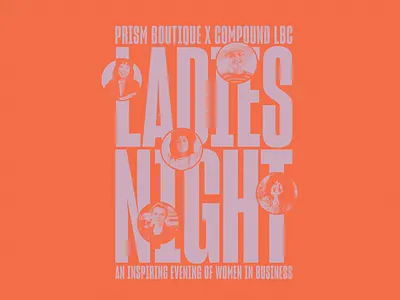 Prism Boutique x Compound LBC Women in Business Event Flyer event event flyer fashion prism boutique