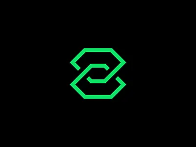 SuperRare - Logo Concept app black branding concept design graphic design green icon identity illustration inspiration letter logo mark minimal nft rare s typography website