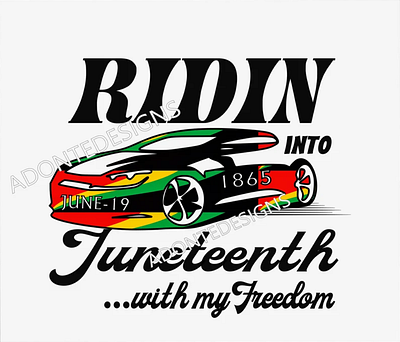 Ridin' Into Juneteenth with my Freedom Png , Juneteenth Digital 3d animation app branding design graphic design illustration logo motion graphics typography ui ux vector