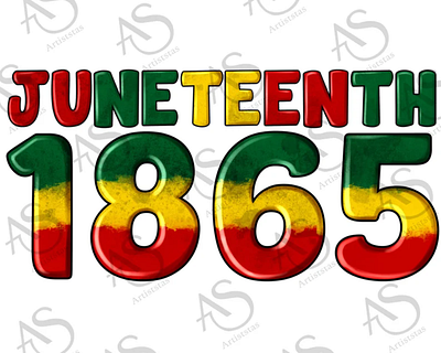 Juneteenth 1865 Png Sublimation Design 3d animation app branding design graphic design illustration logo ui vector