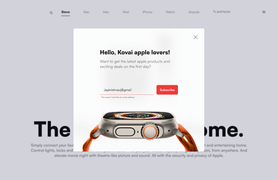 Subscribe for Newsletters #dailyui branding dailyui design figma illustration logo ui ui challenge uiux ux