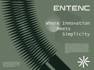 Entence Visual Identity brand identity branding logo logo design visual identity