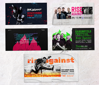 Rise Against Punk Rock posters art artwork design graphic graphic design grundge photoshop poster poster design punk rock texture