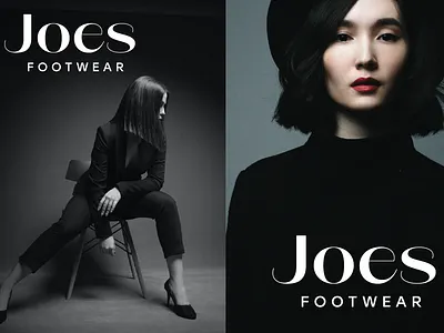 Visual Identity - Joes Footwear brand design brand designer brand identity branding freelancer graphic design logo logo design logo designer oanamaries visual communication