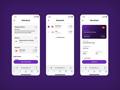 Credit card checkout card checkout credit daily design new card ui
