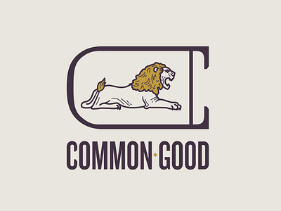 common good — dc barbershop branding common good dc design icon identity illustration lion logo mark salon typography vector washington dc zakk waleko