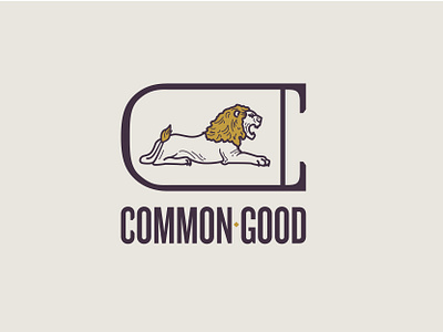 common good — dc barbershop branding common good dc design icon identity illustration lion logo mark salon typography vector washington dc zakk waleko