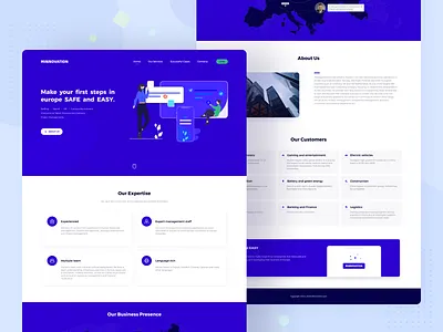 MINNOVATION ATS branding design illustration logo ui ux web 应用 类型 网站设计 设计