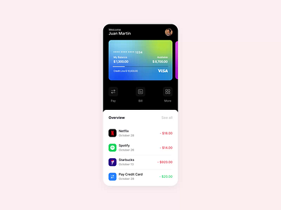 Credit Card Animation animation appdesign bank business card cash credit debit exploration finance financial money motion payment ui uidesign ux uxdesign