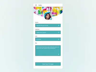 User Profile Design | Daily UI 006 daily ui 006 dailyui006 design profile ui ui design ui ux design user user profile ux