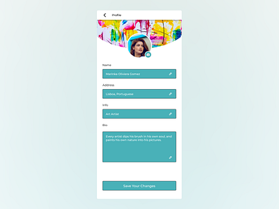 User Profile Design | Daily UI 006 daily ui 006 dailyui006 design profile ui ui design ui ux design user user profile ux