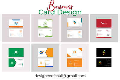 Simple Business Card Design branding business card business card design corporate business card corporate business card design design graphic design illustration simple business card simple business card dsign visiting card