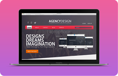 Agency Web Design branding graphic design landing page ui web design web development web mockup web ui