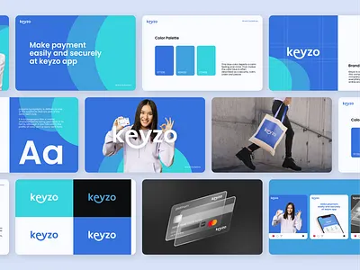Keyzo - Finance Logo Branding brand indentity branding colorful design finance finance company finance logo icon identity instagram landing page logo logo finance logotype payment app payment logo social microblog typography ui ux