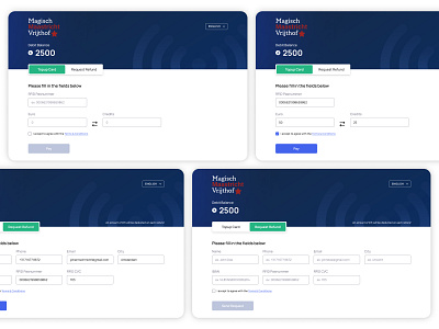 Magisch Maastrict — RFID Topup app bank credit credit card design event finance mobile professional qr code responsive responsiveness scan scanner top up top up topup ui ux website