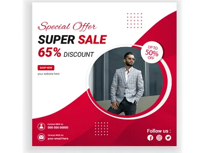 Fashion sale social media post design template banner design fashion fashion poster fashion sale graphic design poster poster design sale social media post social media poster vector