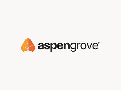 aspengrove® Logo Redesign apartments avenue brand identity branding etching forest garden georgia grove hotel leaf logo design nature resort tourism tree tree logo wanderlust