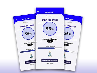 Online Grade School Mobile App branding design mobile app school app study app ui ui design