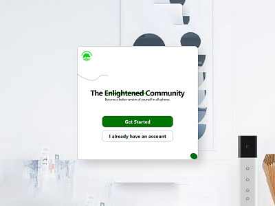 Simple Welcome Page Design for a Website design home page ui ui design website design welcome page