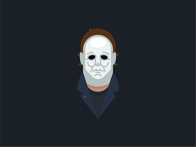 The Boogeyman halloween illustration illustrator michael myers vector