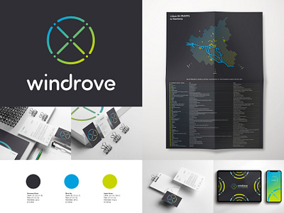 Corporate Design – Windrove branding design graphic design illustration logo typography vector