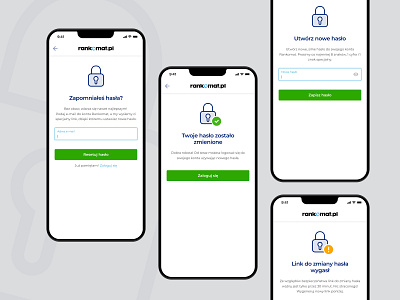 rankomat - password flow mix ux