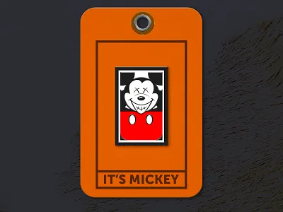 It's Mickey Pin pin