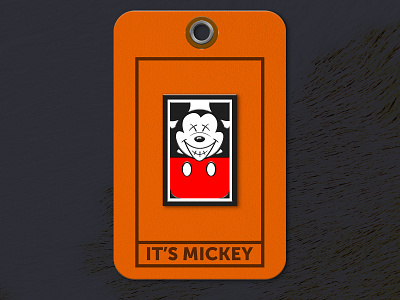 It's Mickey Pin pin