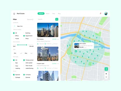 Dashboard Real Estate building dashboard ui uidesign uimentor uxui