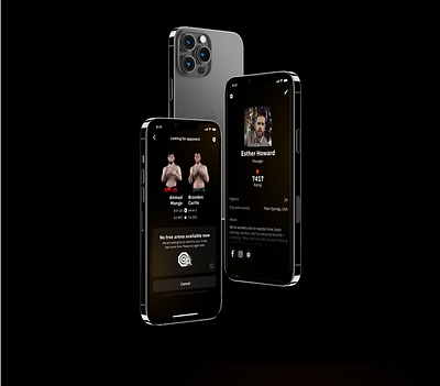 Spartacus MMA app business design mma ui ux