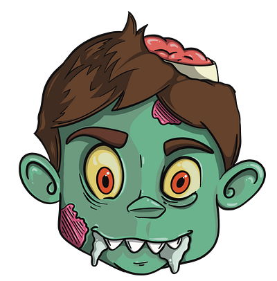 Zombie Kid Design design graphic design illu illustration