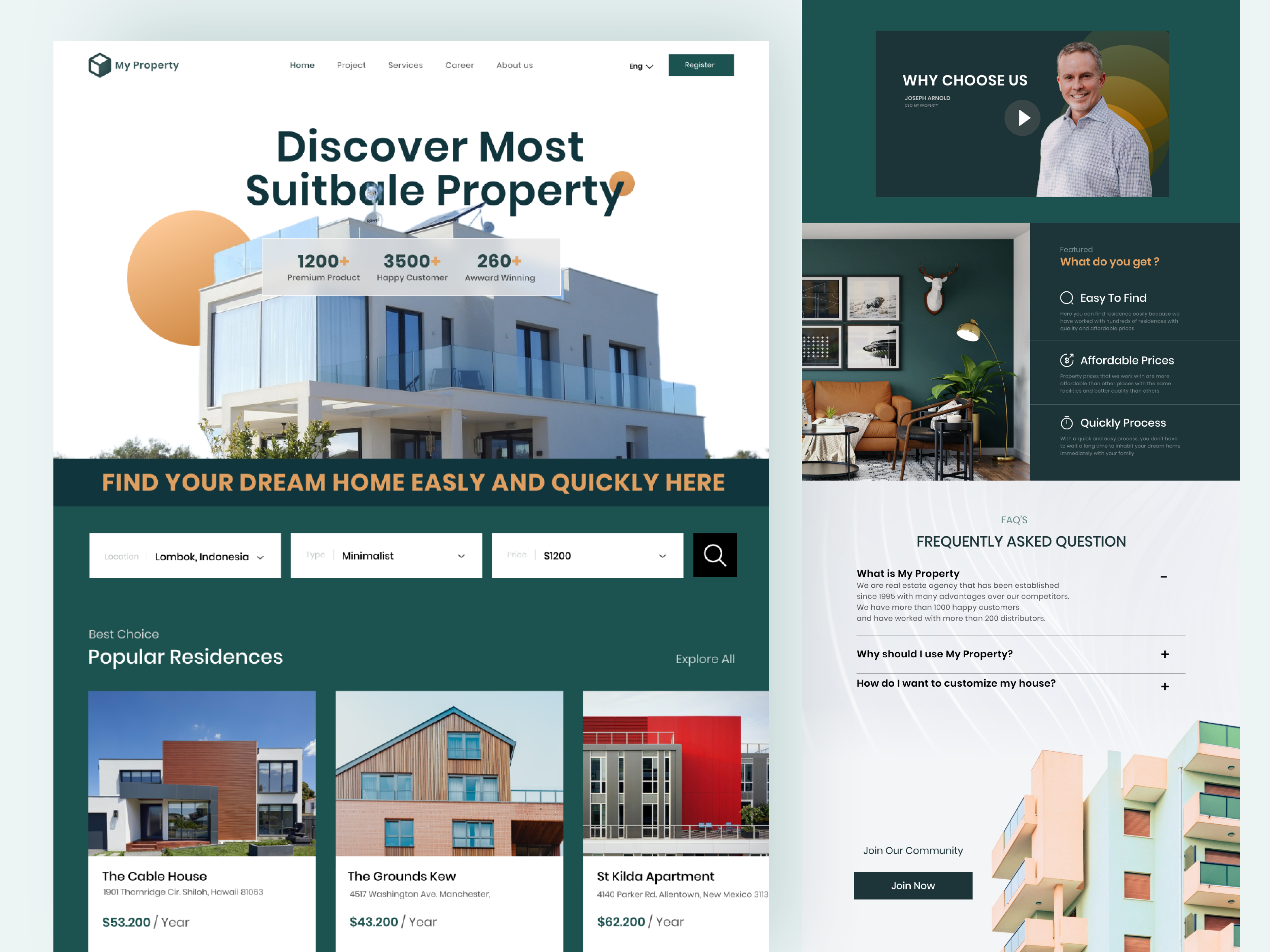 Example of Professional Website Design Services
