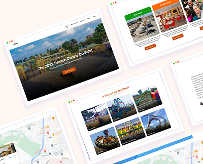 Apapa Amusement Park design figma ui ux