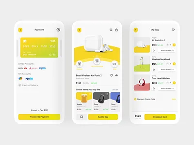 Ecommerce Mobile App app audiodevice design designui ecommerce figma figmadesign mobileapp ui uiux