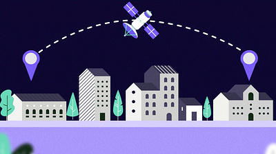 Address Switch Animated Video animation illustration motion graphics
