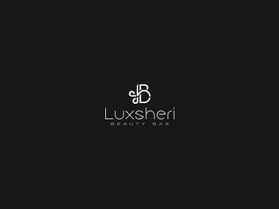 LUXSHERI BEAUTY BAR - LOGO DESIGN aesthetic beauty branding class custom design elegance exquisite fashion graphic design graphics hair illustration logo luxury salon ui vector web design website