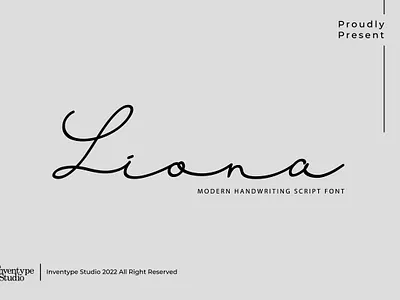 Liona - Modern Handwriting Script branding clean cool design feminine font font font design handwriting illustration logo longtail script lovely font modern typeface romantic font san serif signature font simple typeface typography wedding font