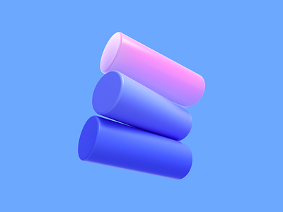 Some daily work 3d app branding c4d cinema4d clean colors design icons illustration ui ux